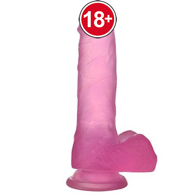 15 cm Yumuşak Pembe Jel Dildo