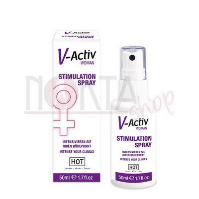 Hot V-Activ Stimulation Spray For Women 50ML Bayan Sprey