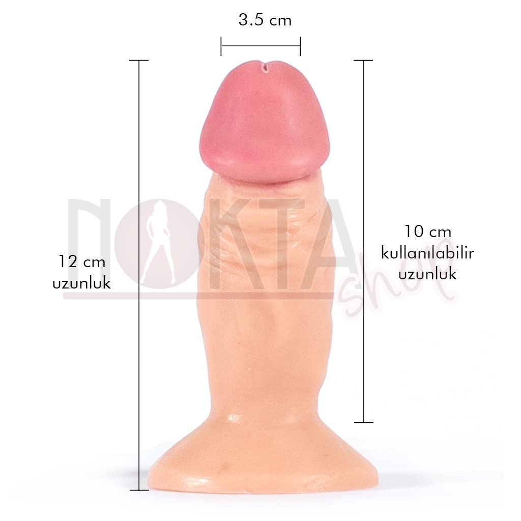 12 cm titreşimli mini anal plug