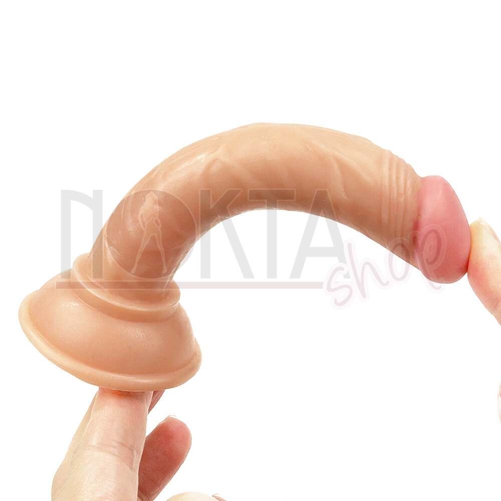 14 cm realistik ince anal dildo