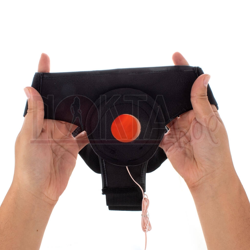 19 cm realistik i̇çi boş protez penis