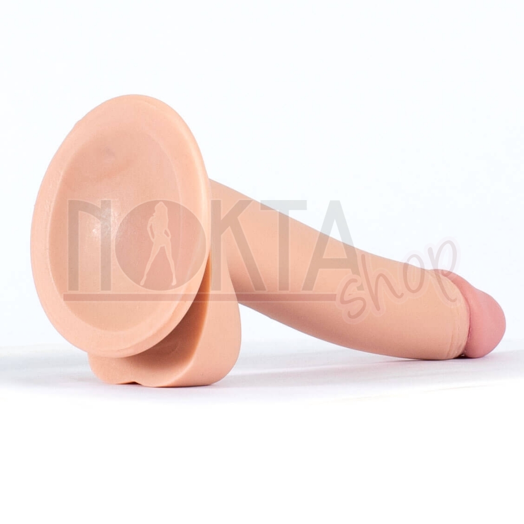 20 cm pürüzsüz gerçekçi dokulu yapay penis