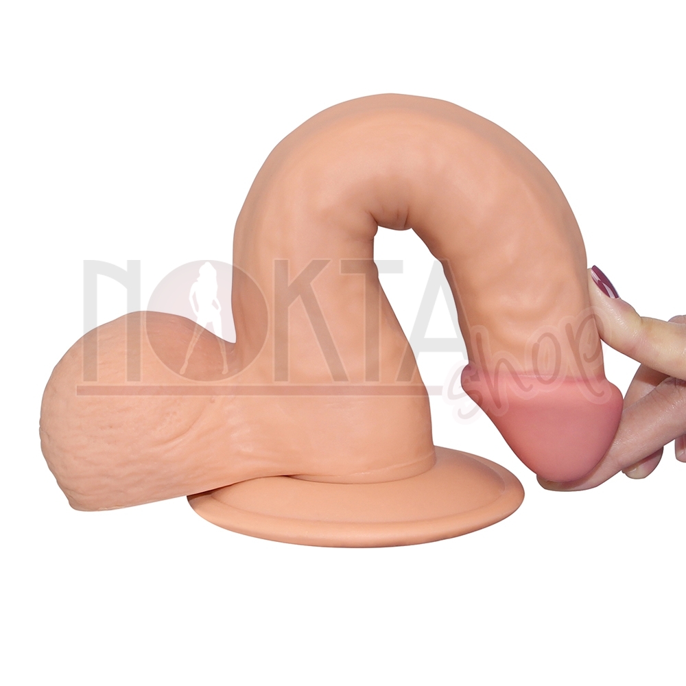 20 cm ultra yumuşak gerçekçi penis