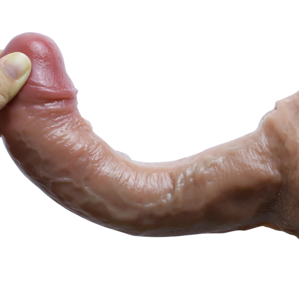 22 cm ultra realistik gerçekçi silikon dildo