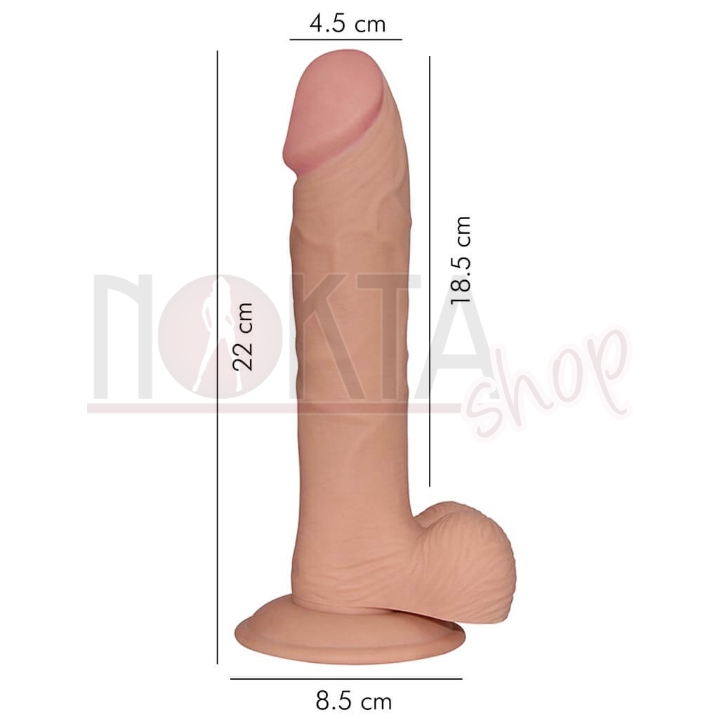 22 cm ultra yumuşak vibratör