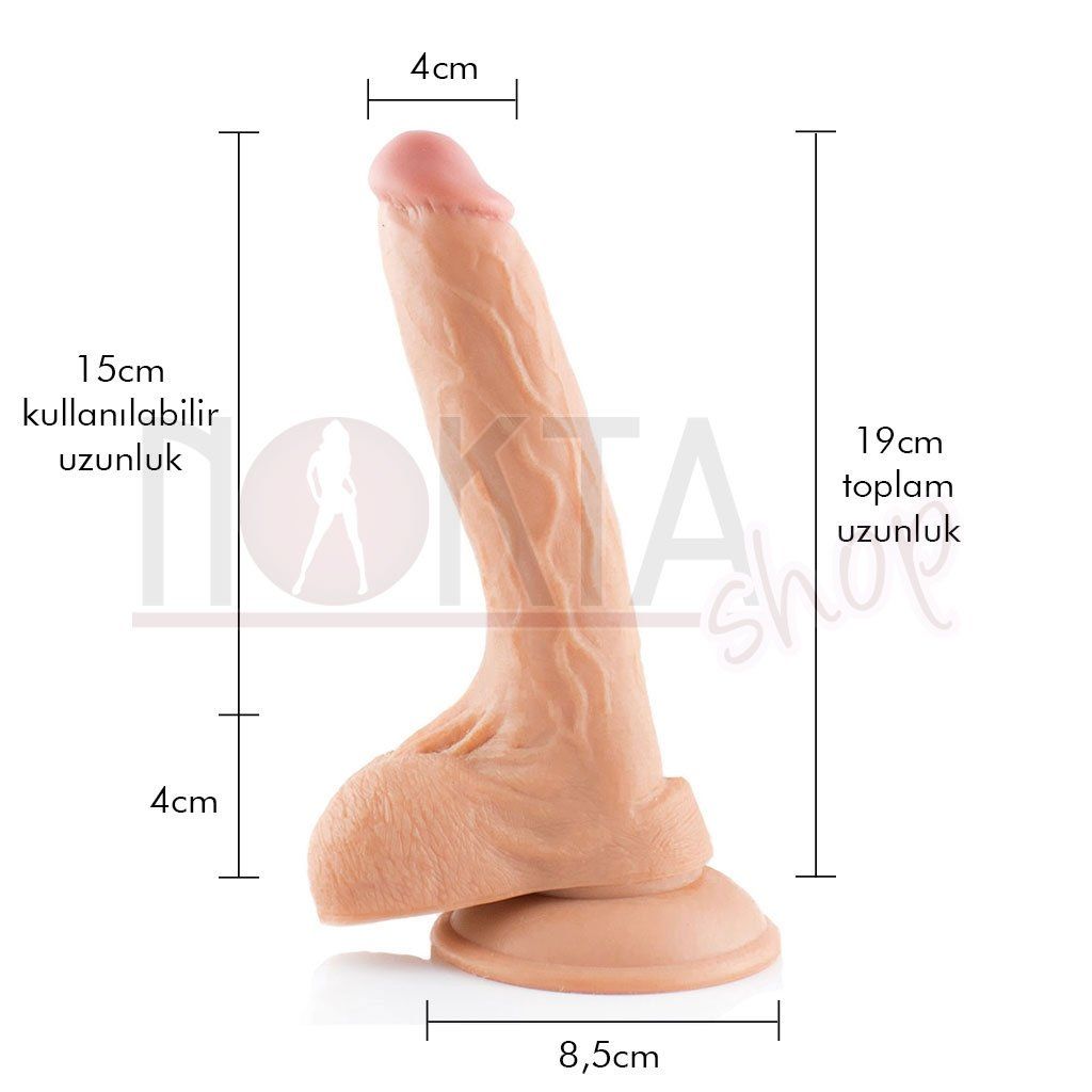 Adam's 19cm belden bağlamalı penis