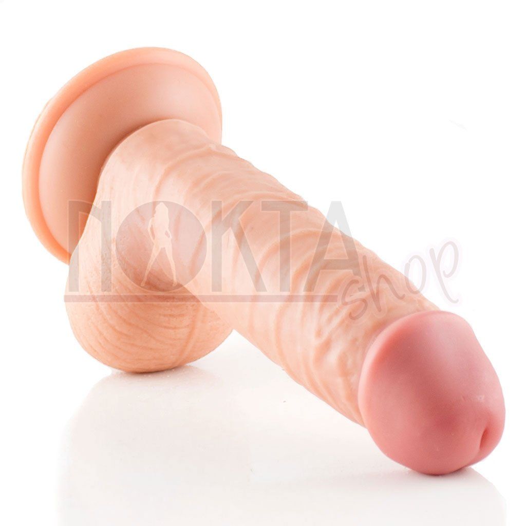 Caden 17cm yumuşak realistik dildo