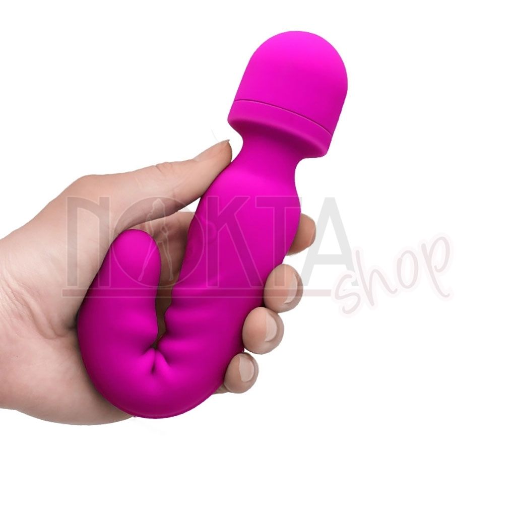 Çift yönlü kullanılabilen yumuşak silikon titreşimli sex oyuncağı