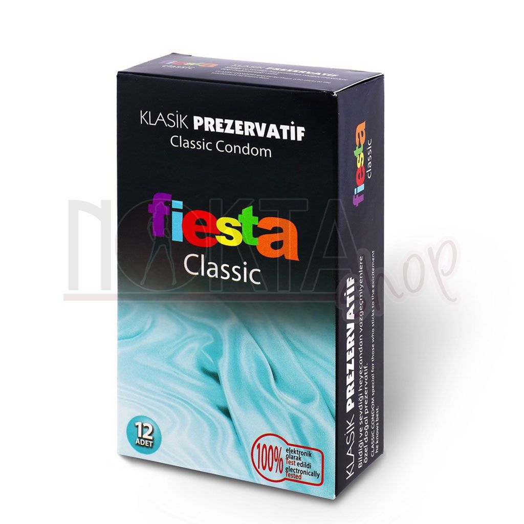 Fiesta classic prezervatif 12li kondom