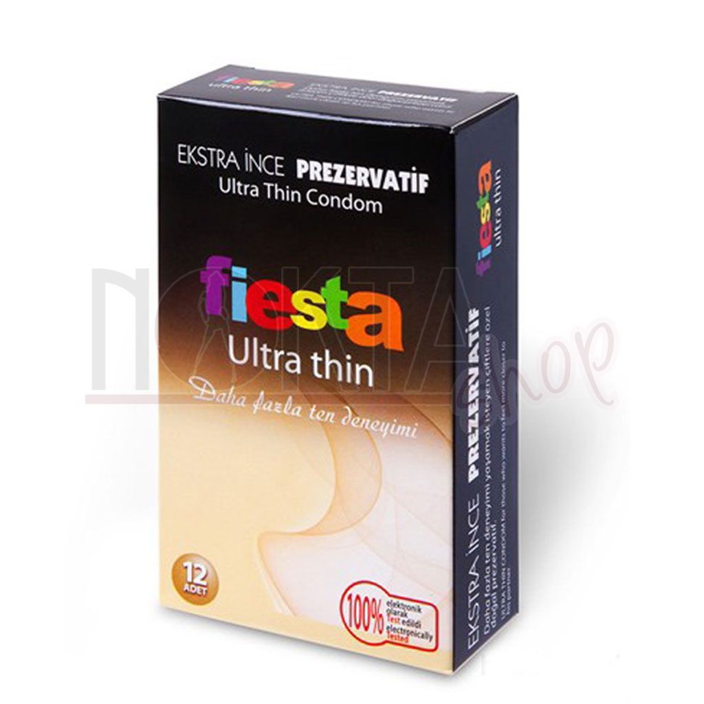Fiesta ultra thin prezervatif 12li ekstra ince kondom