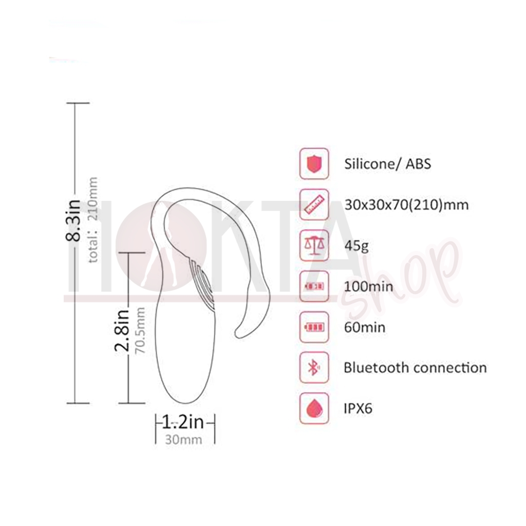 Flamingo cep telefonu uyumlu vibratör