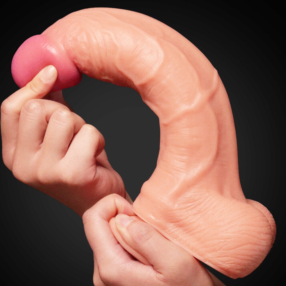 Gerçekçi 25 cm dev yapay penis