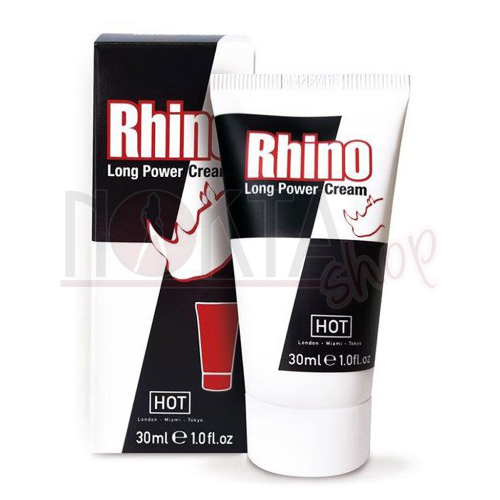 Hot rhino long power cream 30ml penis kremi