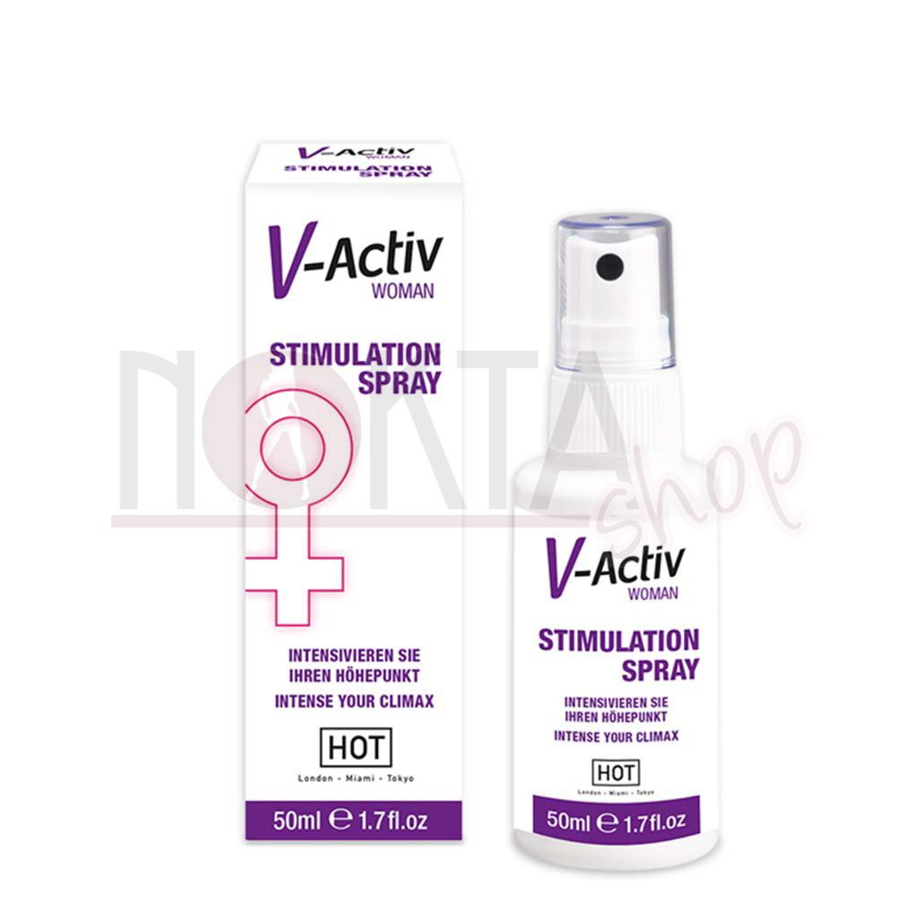 Hot v-activ stimulation spray for women 50ml bayan sprey
