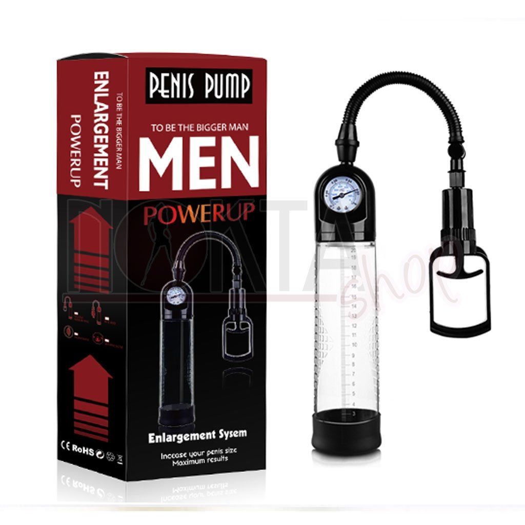 Men powerup basınç göstergeli penis pompası