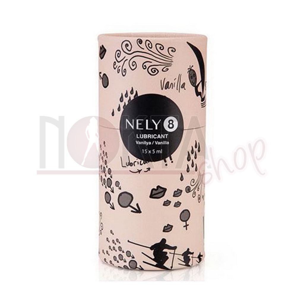 Nely8 15x5ml vanilya aromalı medikal kayganlaştırıcı jel