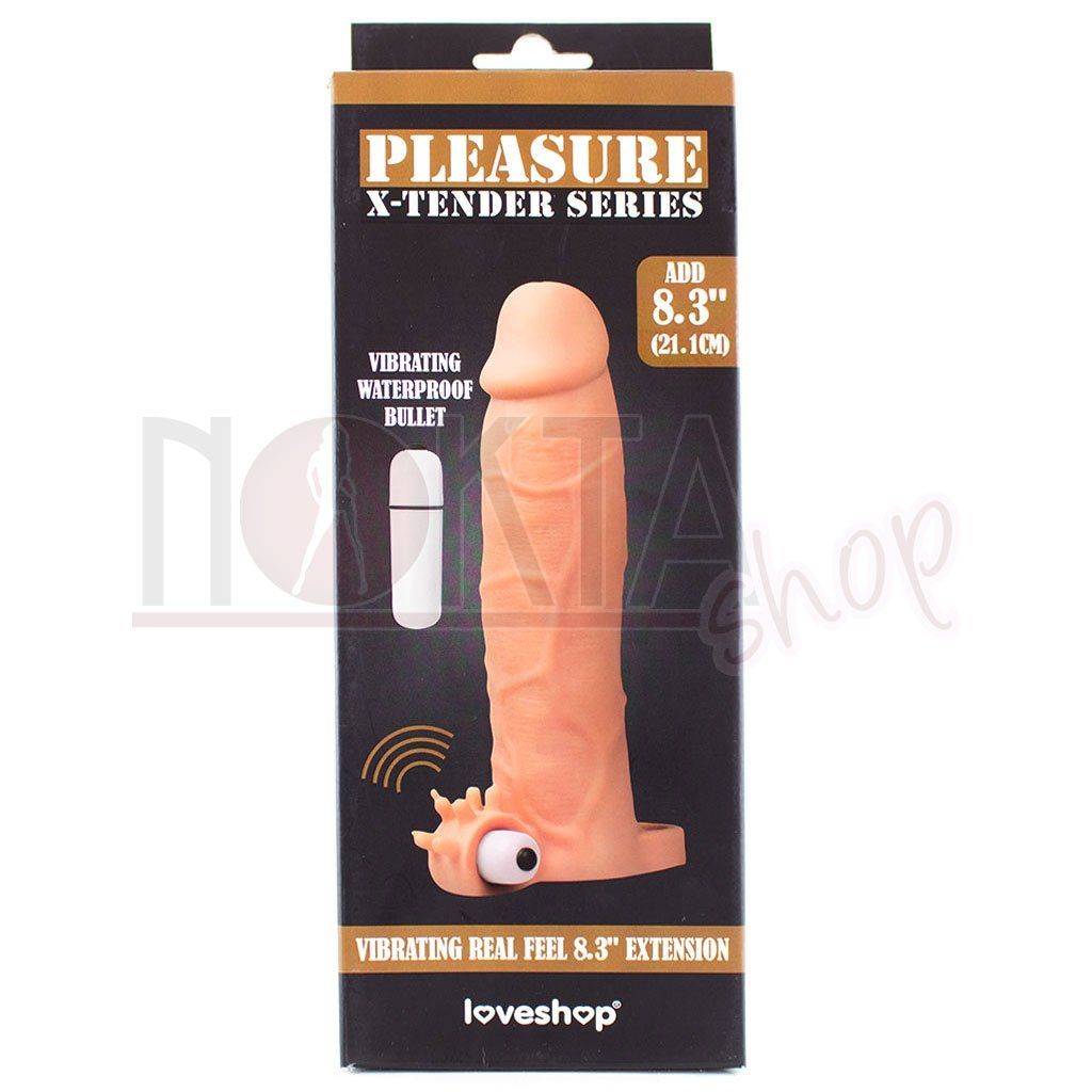 Realistik penis uzatan kılıf