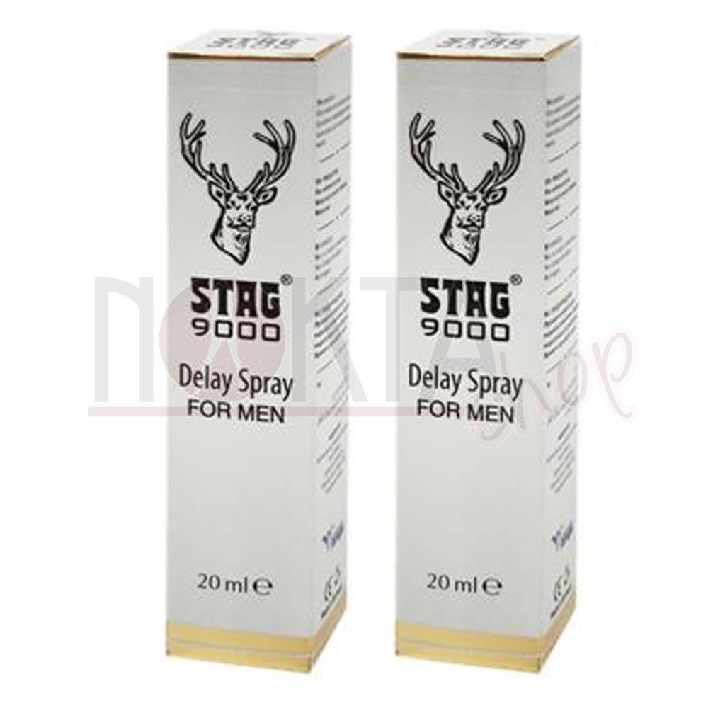 Stag 9000 delay spray for men 20ml 2 kutu