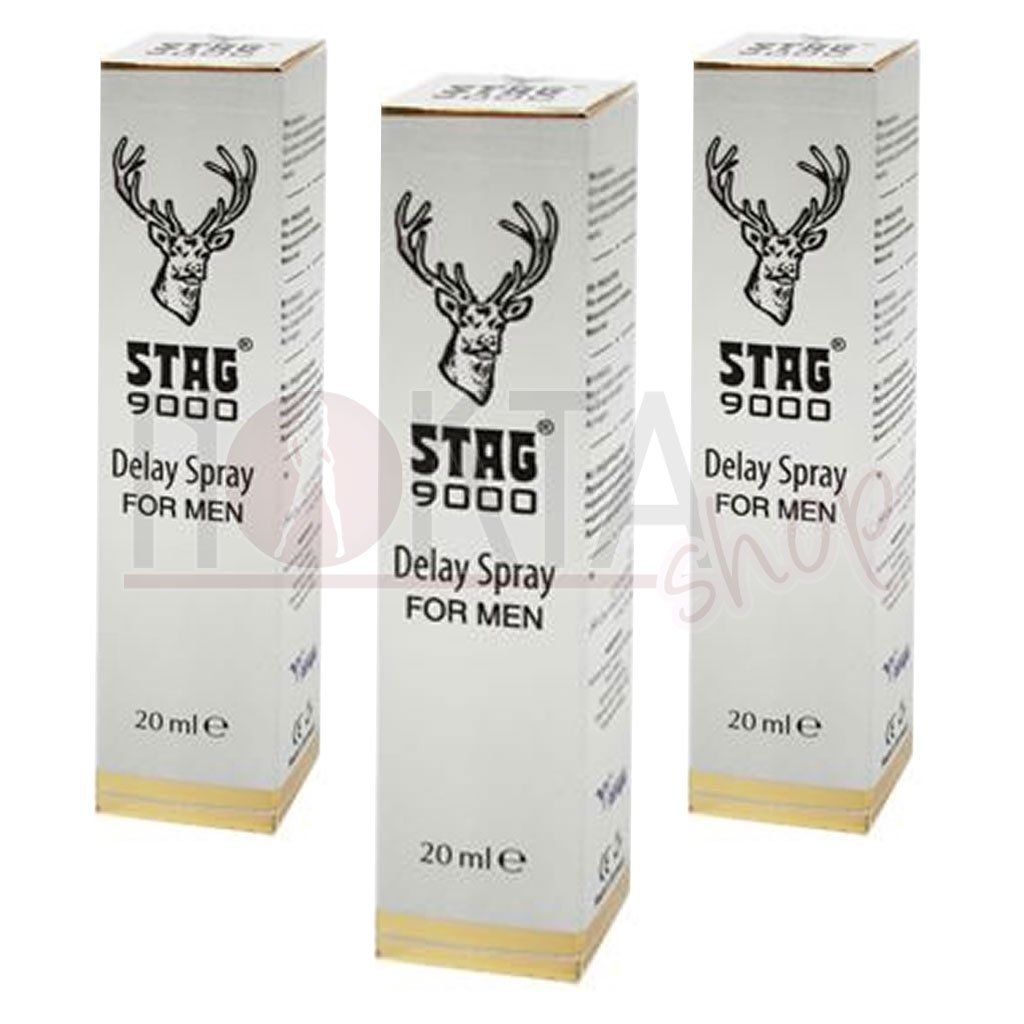 Stag 9000 delay spray for men 20ml 3 kutu