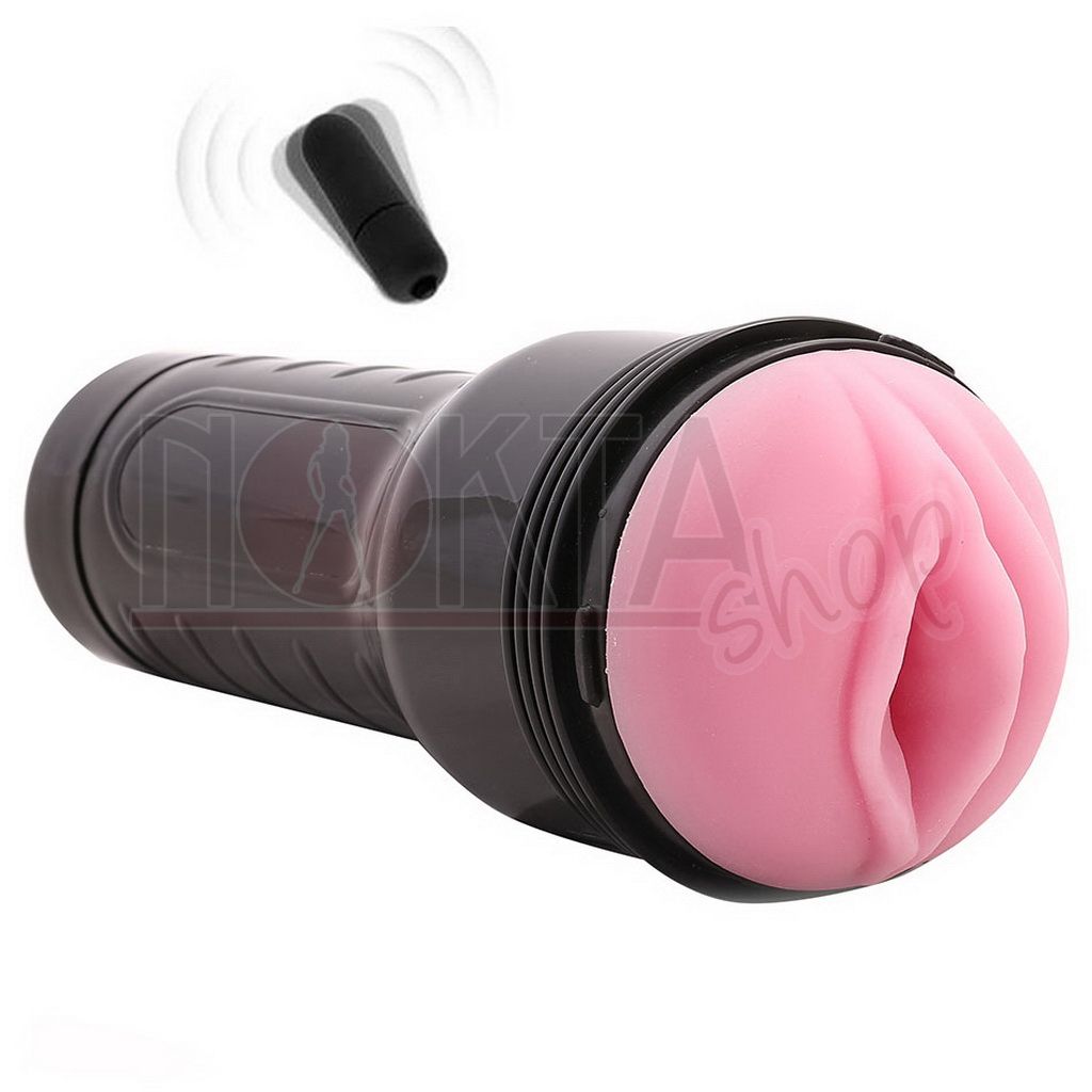 Titreşimli fleshlight yapay suni vajina