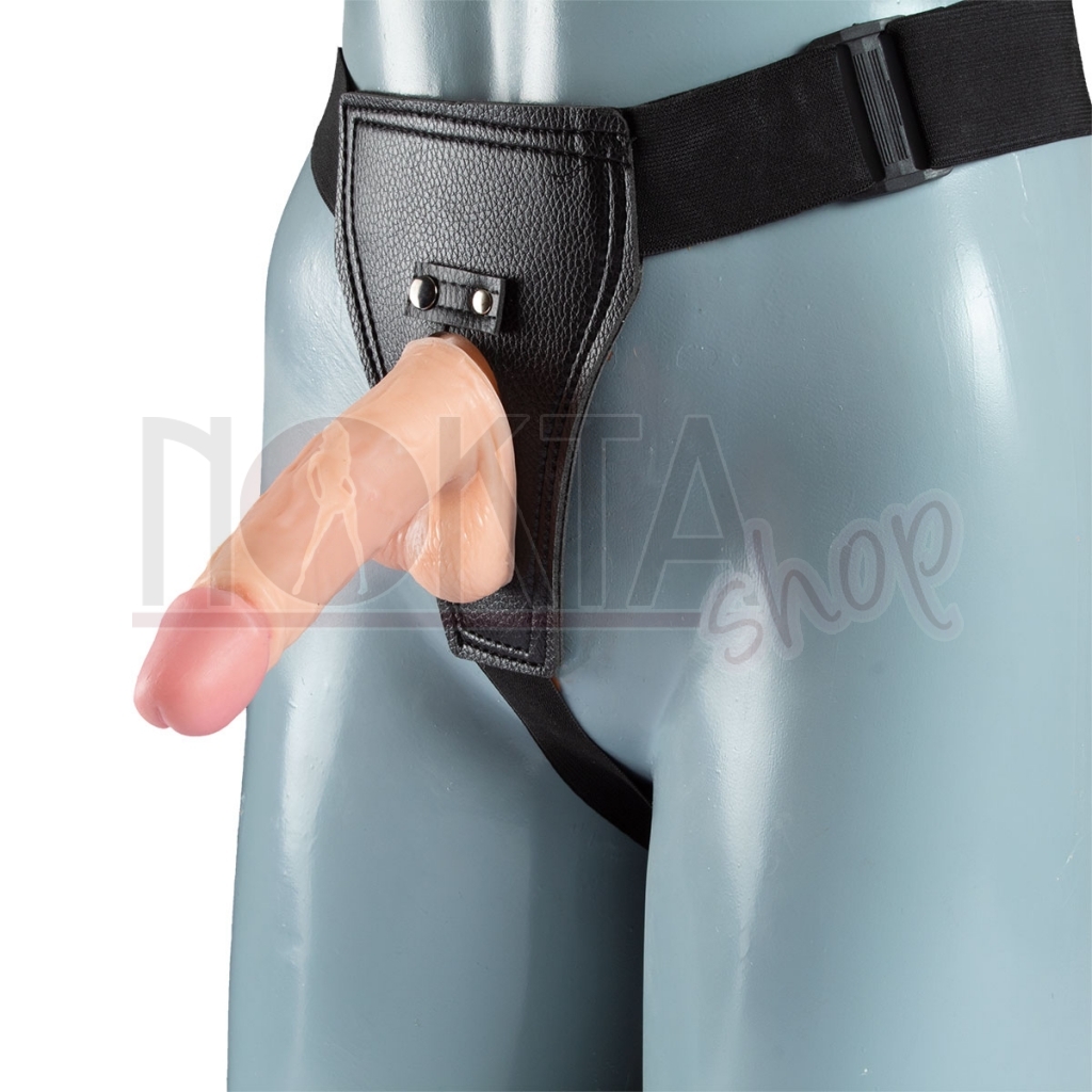 Tom 15 cm anal kemerli dildo