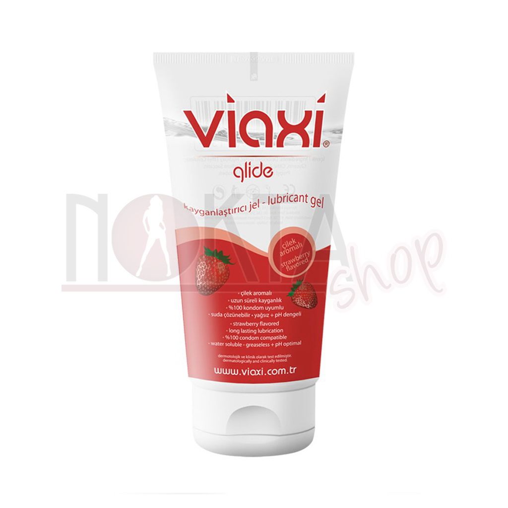 Viaxi glide 100ml çilekli medikal kayganlaştırıcı jel